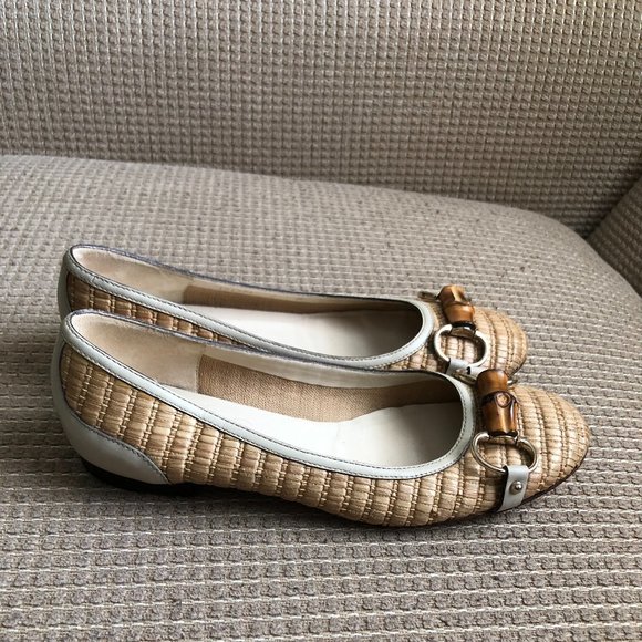Gucci Women's Bamboo Horse-bit Ballet Flats - Picture 4 of 13